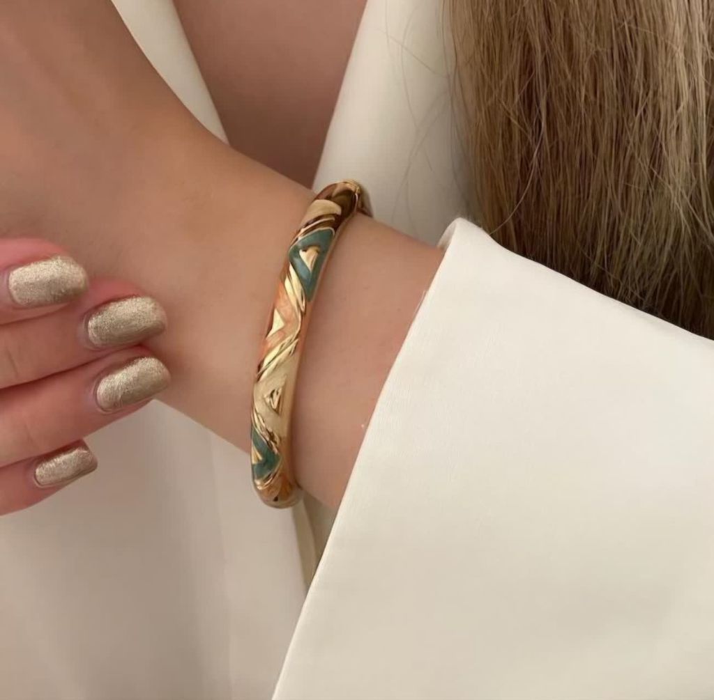 تکدست میناکاری استیل کد 2858